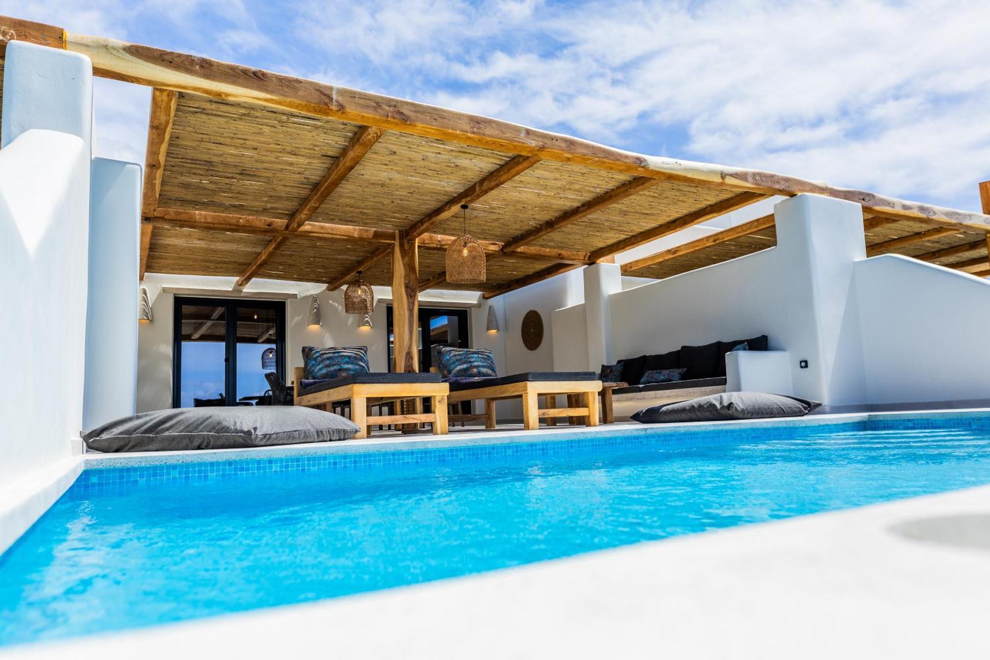 La Grande Vue-Private Hilltop Villas With Private Pools Vívlos Exterior foto