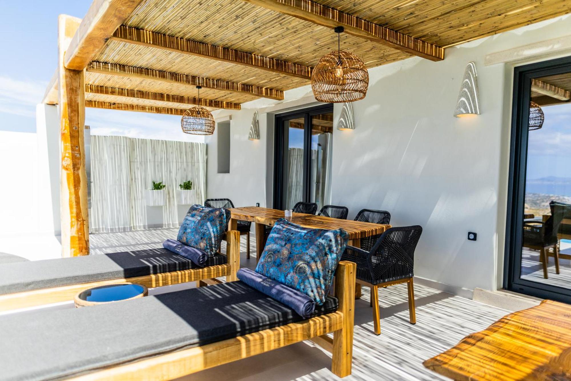 La Grande Vue-Private Hilltop Villas With Private Pools Vívlos Exterior foto