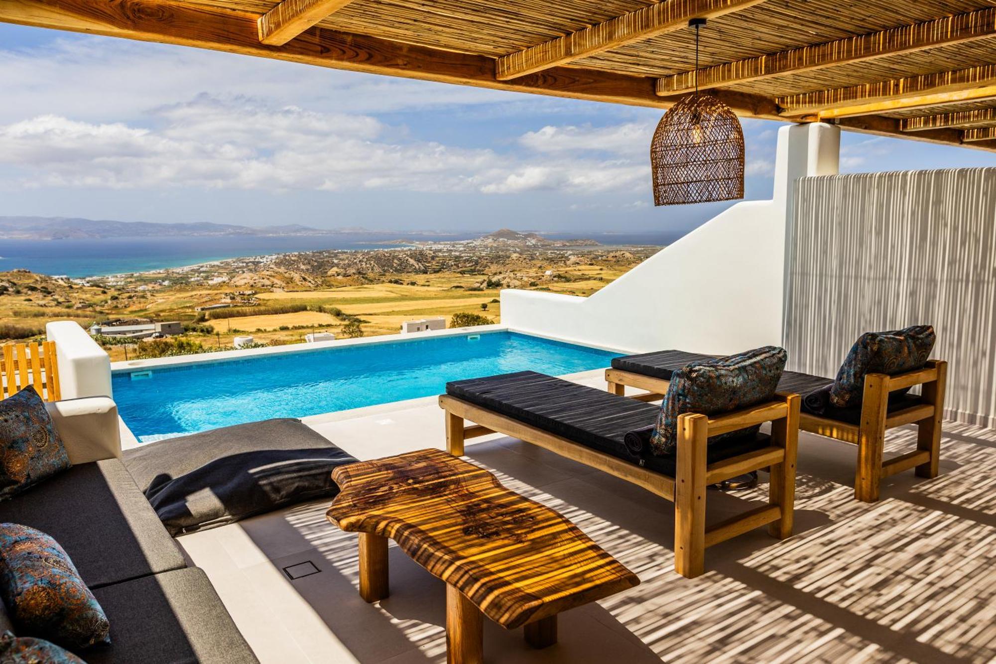 La Grande Vue-Private Hilltop Villas With Private Pools Vívlos Exterior foto
