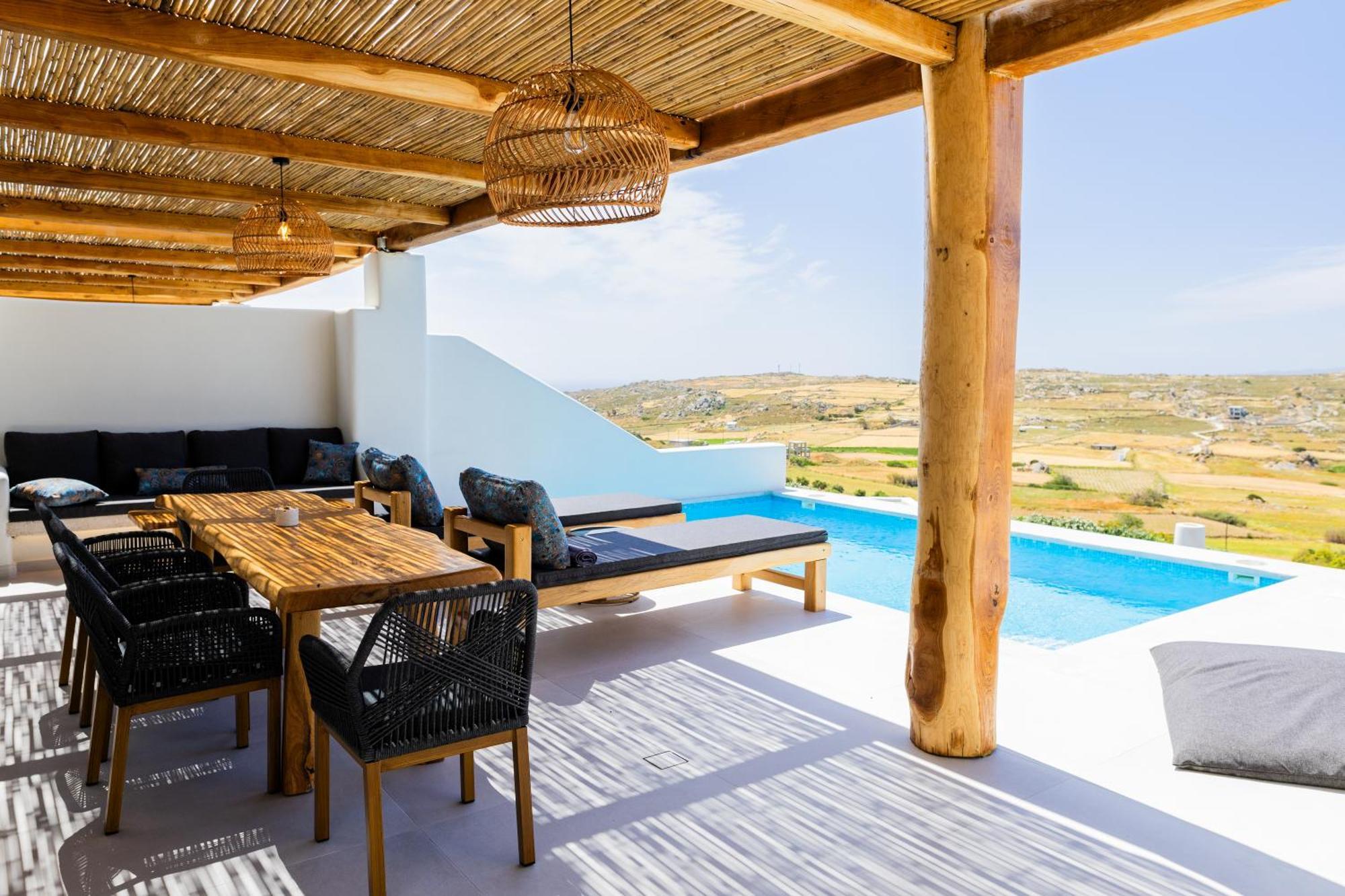 La Grande Vue-Private Hilltop Villas With Private Pools Vívlos Exterior foto